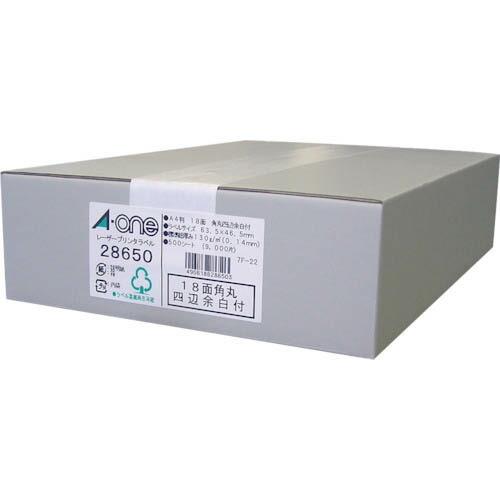 3M ラベルシール(レーザープリンタ)18面 (500枚入) ( 28650 ) スリーエム ジャパ...