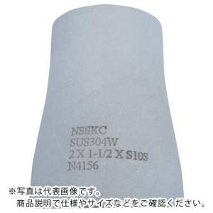 ステンレスSUS304(SCS13A) 突合せ溶接式管継手 偏心レジューサー(ER) 10S 100A×80A (4B×3B )｜orangetool
