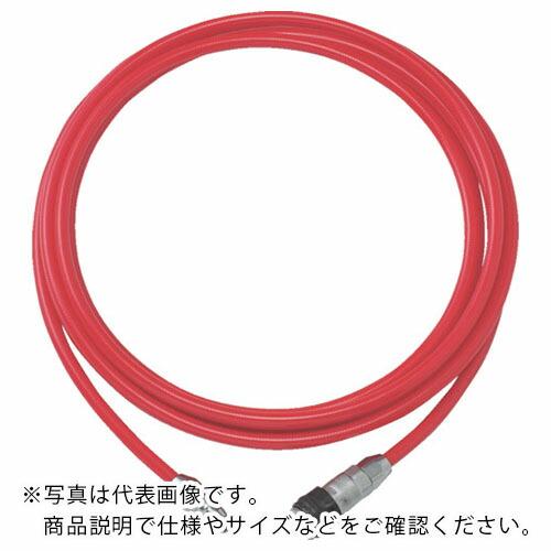TRUSCO エアブレードホース ウレタンブレードチューブ 内径6.5×外径10mm 全長30m カ...