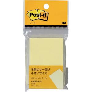 3M ポスト・イット 75X50mm 100枚 イエロー ( 656RP-Y-H ) (10個セット) スリーエム ジャパン(株)オフィス (メーカー取寄)｜orangetool