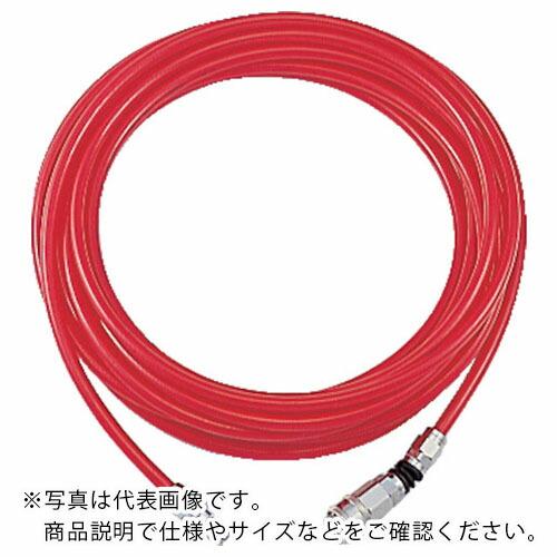 TRUSCO エアブレードホース ウレタンブレードチューブ 6.5×10 20m フリーアングルJ付...