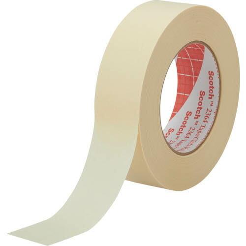 3M スコッチ クレープマスキングテープ 2364 36mmX55m 薄黄色 ( 2364 36X5...