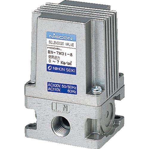 日本精器 3方向電磁弁 8AAC100V7Mシリーズ ( BN-7M31-8-E100 (1/4-A...