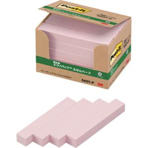 3M ポスト・イット 75X12.5mm 100枚X20パッド ピンク ( 5601-P ) スリーエム ジャパン(株)文具・オ (メーカー取寄)｜orangetool