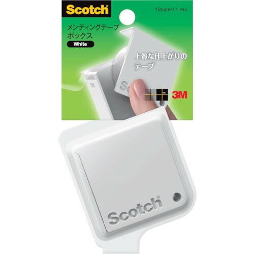 3M スコッチ メンディングテープ ボックス  ( 810BX-WH )