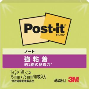 3M ポスト・イット 強粘着ノート  ( 654SS-LI ) スリーエム ジャパン(株)文具・オフィス事業部｜orangetool