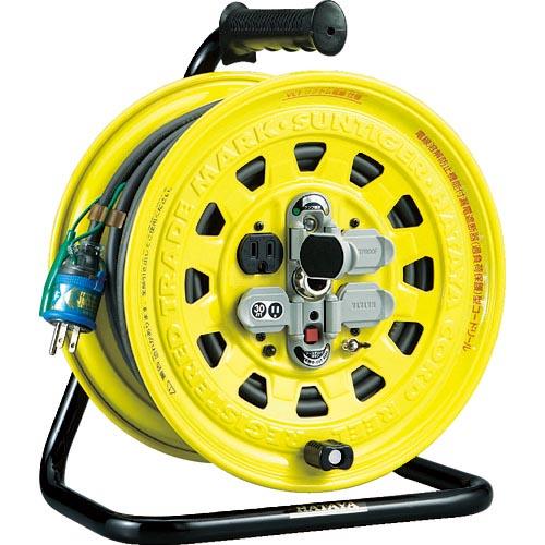 ハタヤ サンタイガーリール 単相100V型30m 温度センサー・アースチェック付 ( TBG-301...