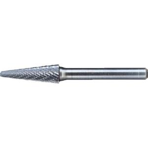 MRA 超硬バー Cロングシリーズ 形状:テーパー先丸(クロスカット) 刃長27mm ( CB7C103-150L ) (株)ムラキ｜orangetool