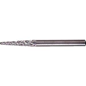 MRA 超硬バー Aシリーズ 形状:テーパー先丸(クロスカット) 刃長12.7mm ( CB7A026 ) (株)ムラキ｜orangetool