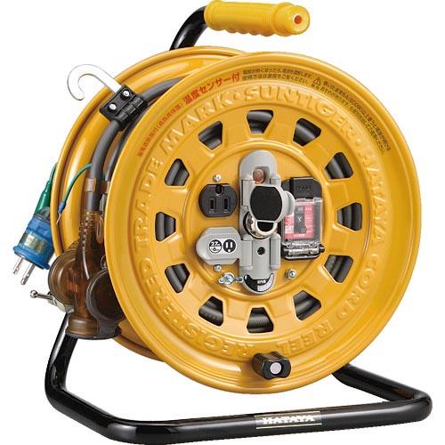 ハタヤ 逆配電型ブレーカーリール マルチテモートリール 単相100Vアース付 27+6m ( GBM...
