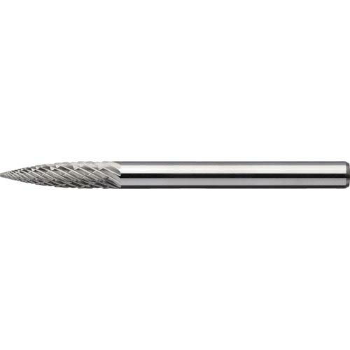 MRA 超硬バー Aシリーズ 形状:トンガリ(クロスカット) 刃長12.7mm ( CB4A024 ...