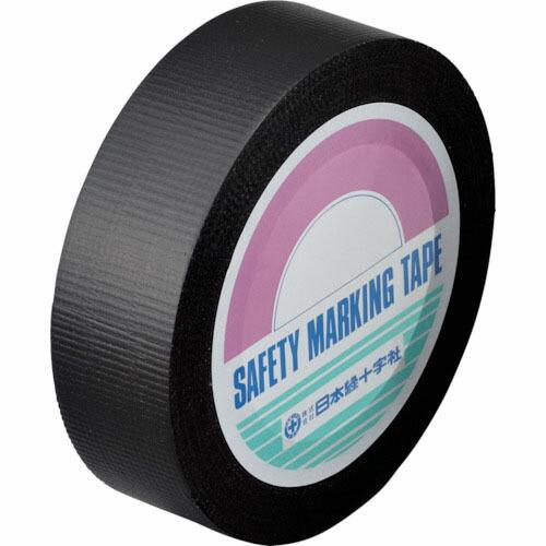 緑十字 マット固定用テープ 黒 MAK-38 38mm幅×50m 手切り可能タイプ PE ( 262...
