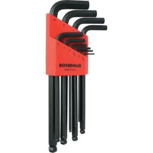 BONDHUS ボールポイント・L―レンチ ロング セット10本組(1.5-10mm、7mm入り) ( BLX10M )｜orangetool