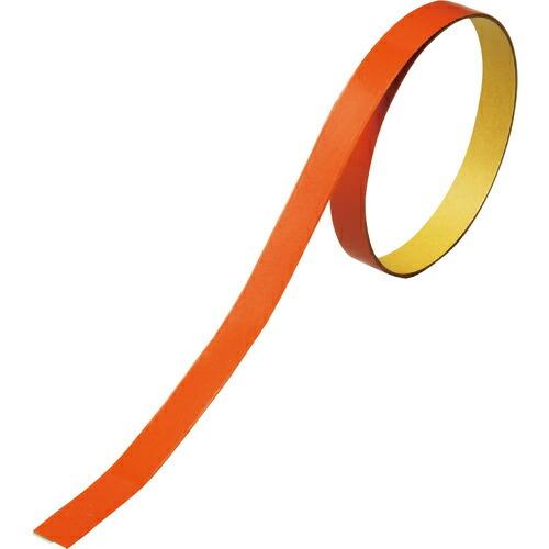 緑十字 ヘルメット用ラインテープ(反射) オレンジ HL-D(小) 10幅×700mm 10本組 (...