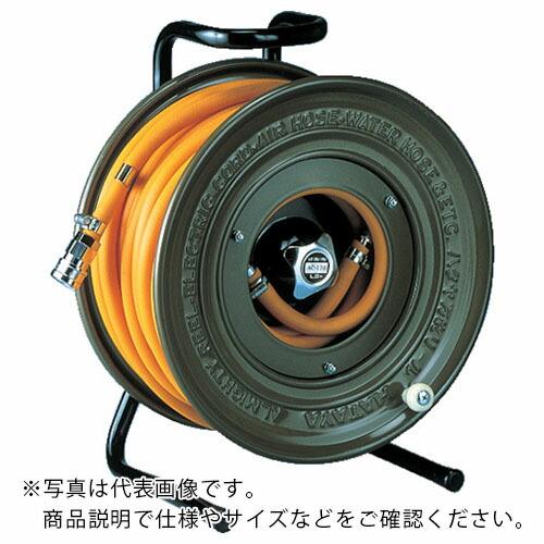 ハタヤ エアーリール 30m 内径φ8.0 天然ゴム製5/16ホース ( LC-230 ) (株)ハ...