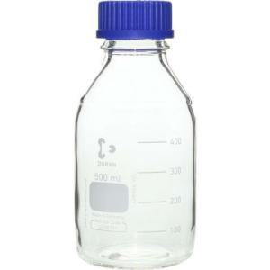 SIBATA 耐熱ねじ口びん 青キャップ付 500mL  ( 017200-500A )｜orangetool