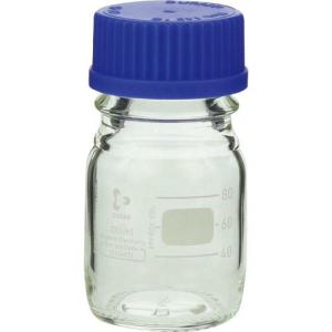 SIBATA 耐熱ねじ口びん 青キャップ付 100mL  ( 017200-100A )｜orangetool