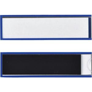 緑十字 カードケース(裏マグネット付) 青 MP-3BL 25×90mm 10枚組 硬質タイプ ( 305133 ) (株)日本緑十字社｜orangetool