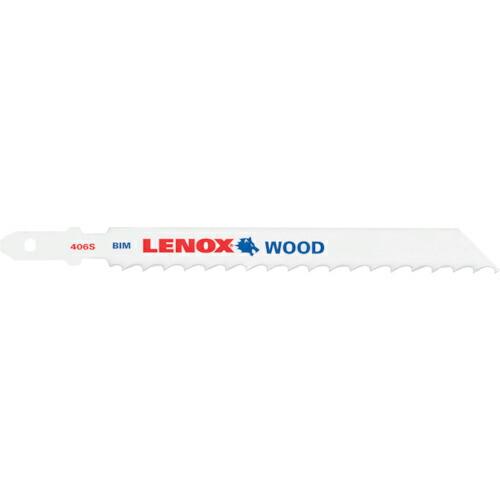 LENOX バイメタルジグソーブレード Tシャンク 木工用 BT406S 100mm×6山 (2枚入...