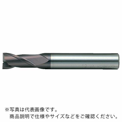 三菱K 2枚刃バイオレット ハイススクエアエンドミルショット刃長(S)9mm ( VA2SSD090...