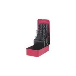 三菱K KSDSET ステンレス用 コバルトハイスドリルセット(スチールケース 25本入) ( KSDSET25 ) 三菱マテリアル(株)｜orangetool