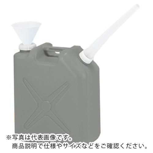 AS 廃液回収容器グレー(専用ロート付き) ( 5-085-12 )
