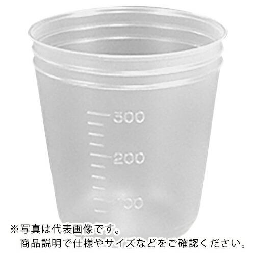 AS ディスポカップ(バキュームタイプ)300mL V-300 目盛付き ( 5-077-04 ) ...