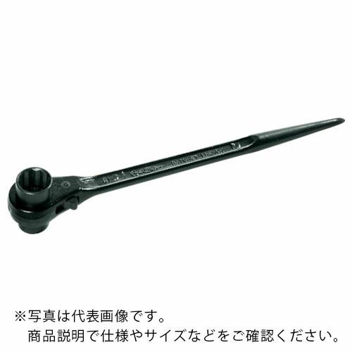 スーパー 両口ラチェットレンチ(爪式)六角対辺:19×24 ( RN-1924 ) (株)スーパーツ...