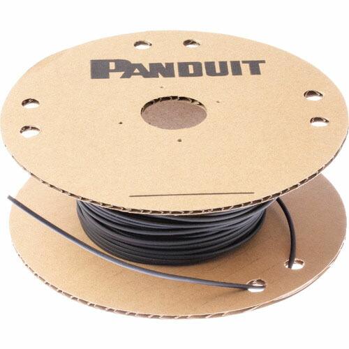 PANDUIT 熱収縮チューブ 標準・長尺タイプ 黒 30.5m巻 収縮前内径19.1mm ( HS...