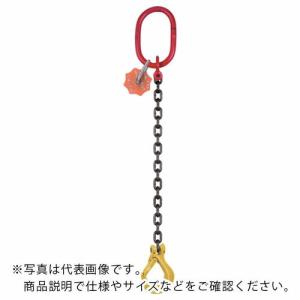 EAGLE スリングフック(クレビス型)付チェーン(ダブルタイプ) ( SSHD-D-4.0-2.0M-V ) イーグル・クランプ(株) (メーカー取寄)｜orangetool