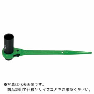 スーパー 片ロングソケット・両口ラチェットレンチ(爪式)六角対辺:17×19 ( RN-1719L ) (株)スーパーツール｜orangetool