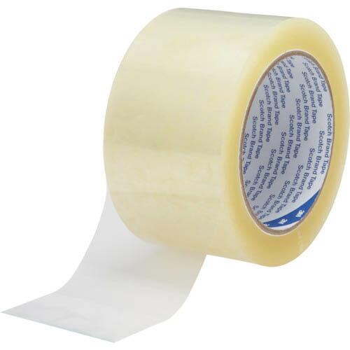 3M OPP包装用粘着テープ 375 透明 60mmX50m ( 375K TRA 60X50 ) ...