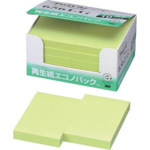 3M ポスト・イット 75X50mm 100枚X10パッド グリーン ( 6561-G )｜orangetool
