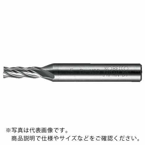 三菱K 4枚刃センタカット ハイススクエアエンドミルロング刃長(L)7mm ( 4LCD0700 )...