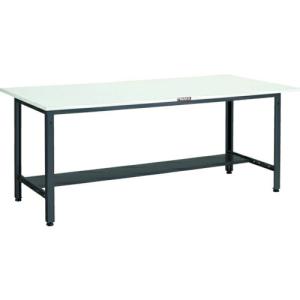 TRUSCO 軽荷重作業台(400kg)LEW型 1800X900XH740 下棚1枚付 ダークグレー色 ( LEWR-1809LT ) トラスコ中山(株) (メーカー取寄)｜orangetool