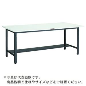 TRUSCO 軽荷重作業台(400kg)LEW型 900X600XH740 下棚1枚付 ダークグレー色 ( LEWP-0960LT ) トラスコ中山(株) (メーカー取寄)｜orangetool