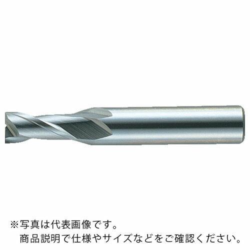 三菱K 2枚刃汎用 ハイススクエアエンドミルショット刃長(S)4mm ( 2SSD0400 ) 三菱...