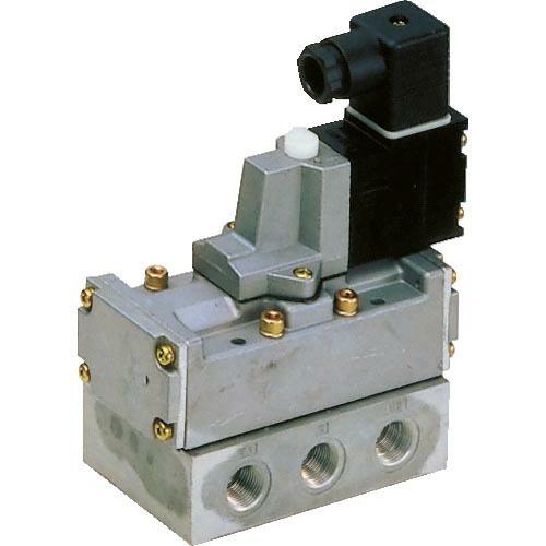 CKD 電磁弁 パイロット式5ポート弁セレックスバルブ 4Fシリーズ 5C Rc1/4 AC100V...