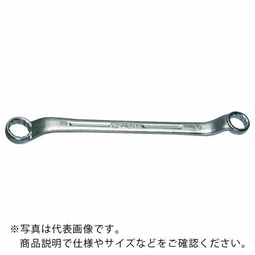 スーパー 45°両口メガネレンチ(JIS) 対辺寸法10×13mm ( DL-1013 ) (株)ス...