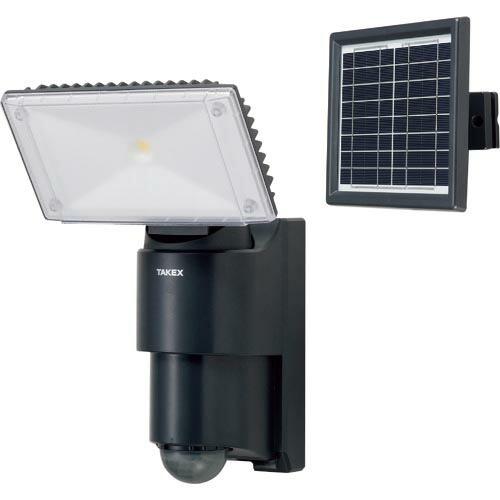 TAKEX ソーラー式LED人感ライト(電池1個) ( LCL-31SL(BA1) ) 竹中エンジニ...