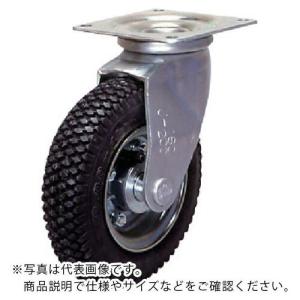 シシク 空気入車輪付キャスター 自在 290mm ( AIJ3.50-5 ) シシクSISIKUアドクライス(株 (メーカー取寄)｜orangetool