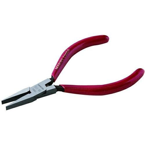 メリー ミニチュアフラットノーズプライヤ110mm ( M-08 ) 室本鉄工(株)