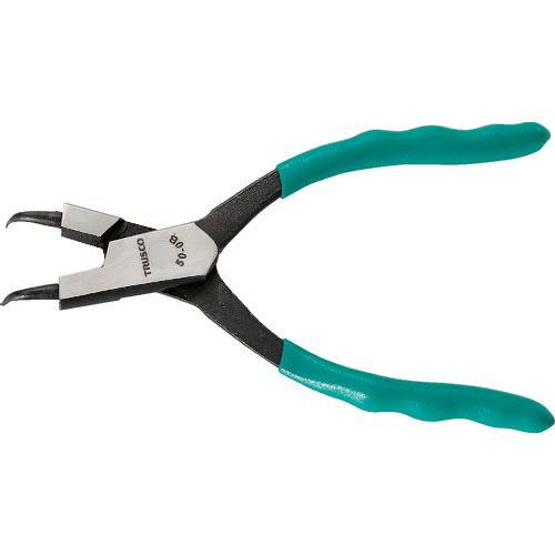 TRUSCO スナップリングプライヤー 孔用 Φ0.8 曲爪50型 ( 50-0B (アナヨウ 50...