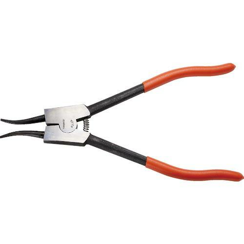 TRUSCO スナップリングプライヤー 軸用 Φ3.0 直爪63型 ( 63-3A (ジクヨウ 63...