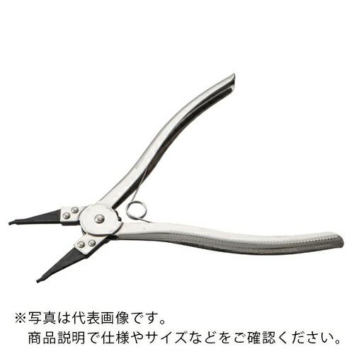 スーパー スナップリングプライヤー 穴用直爪 リング使用範囲14~60MM ( CH-1A ) (株...