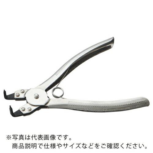 スーパー スナップリングプライヤー 穴用曲爪 リング使用範囲14~60MM ( CH-1B ) (株...