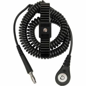 DESCO プレミアム金属製リストストラップ L コード長さ1.83m ( 09086 ) DESCO JAPAN(株) (メーカー取寄)｜orangetool