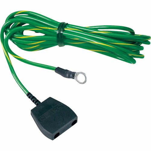 DESCO コード 共用接地 10mm端子 抵抗なし 3.05m ( 09820 ) DESCO J...