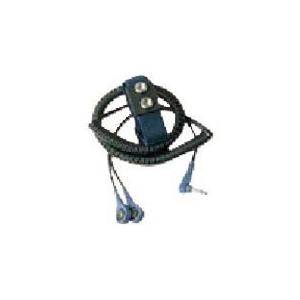 DESCO リストストラップ、2線方式、伸縮性長さ調整機能付き 7mm x 2、コード長さ 1.83...