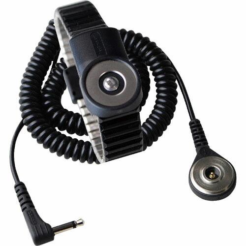 DESCO MagSnap360、リストストラップ、デュアル、金属製、Sサイズ、コード1.83m、L...